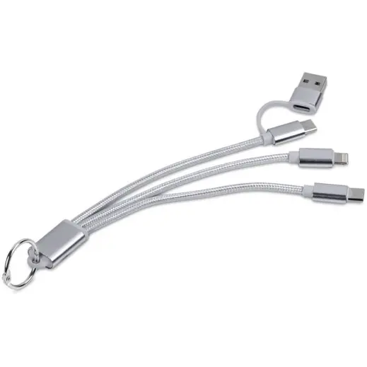 Altitude Chango 4-in-1 Charging Cable Unbranded Silver